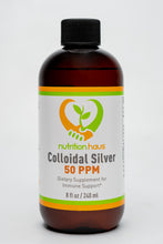 Load image into Gallery viewer, Colloidal Silver 50PPM - Nutrition Haus
